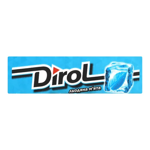Гумка жувальна без цукру Льодяна м'ята Dirol м/у 14г