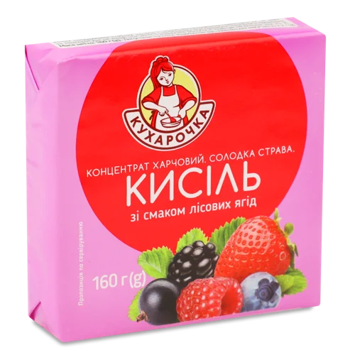 Кисіль Лісова Ягода, Ш/П, Вищого Ґатунку, 160 Г
