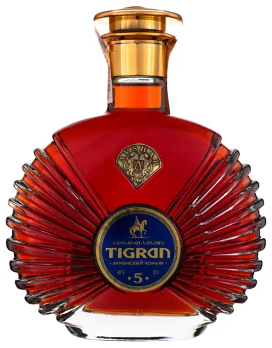 Коньяк 0.5л 40% ординарний 5 зірок Tigran пл