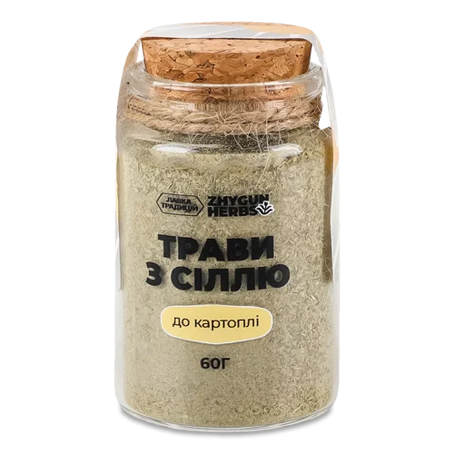 Трави з Сіллю До Картоплі Zhygun Herbs, с/б 60г