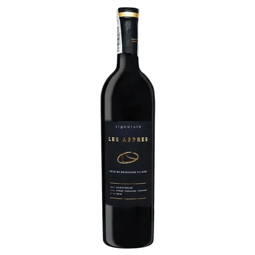 Вино Signature Les Aspres Cotes du Roussillon Villages червоне сухе 12.5% 0,75л