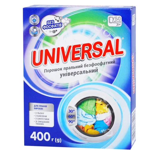 Пральний порошок Субота Universal безфосфатний 400г