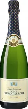 Вино ігристе J.De Villaret Cremant de Loire Brut біле брют 0.75л 12%