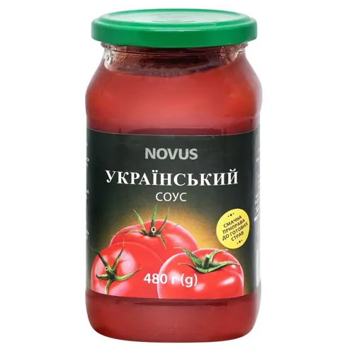 Соус томатний Novus Український 480г