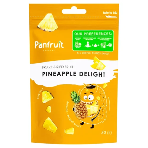 Ананас Panfruit шматочками сублімований 20г