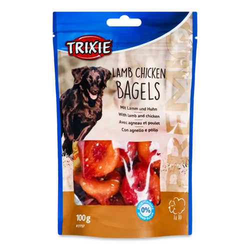 Ласощі Для Собак Кільця Ягня-Курка Premio Trixie, В/ґ, 100г