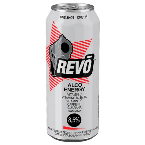 Напій алкогольний Revo газований 9%, 0,5л