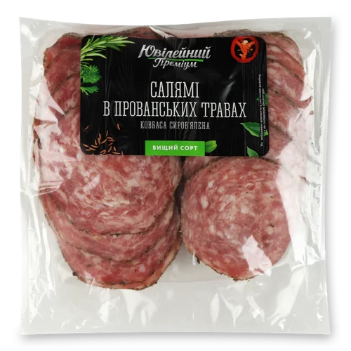 Ковбаса Салямі В Прованських Травах Ювілейний Преміум Сиров'ялене, кг