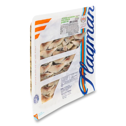 Оселедець Філе Шматочки В Олії З Ароматом Духмяних Трав, в/ґ, 450г