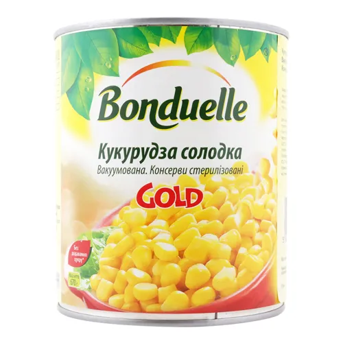 Кукурудза солодка Gold Bonduelle з/б 670г