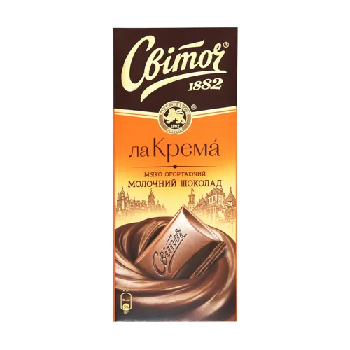 Шоколад молочний «Світоч» Ла Крема