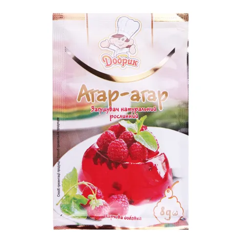 Загущувач натуральний рослинний Агар-Агар м/у 8г