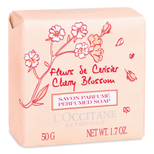 Мило L'Occitane Вишневий Колір, натуральне, в/к, 150 г