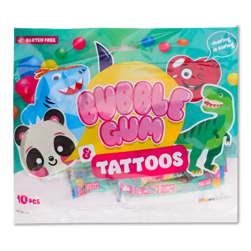 Жувальна Гумка Tattoos Becky's, в/ґ, 8х10 г