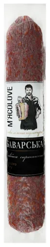 Ковбаса Баварська М'ясоlove сиров'ялена вищого ґатунку 0.375кг