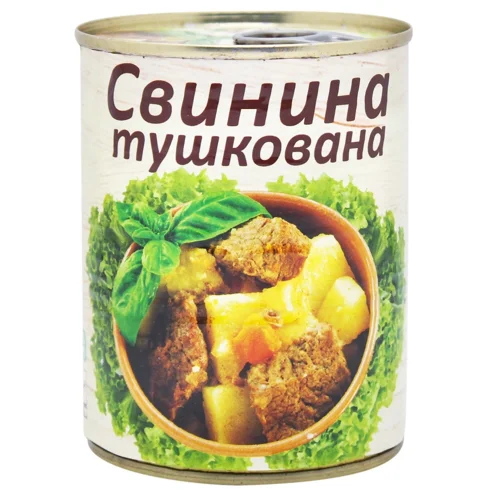 Свинина L'appetit тушкована 340г