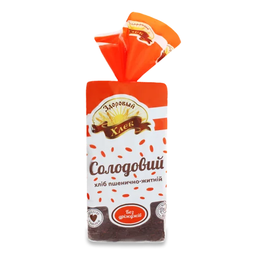 Хліб Пшенично-Житній Солодовий Вищого Ґатунку, м/у 1 кг