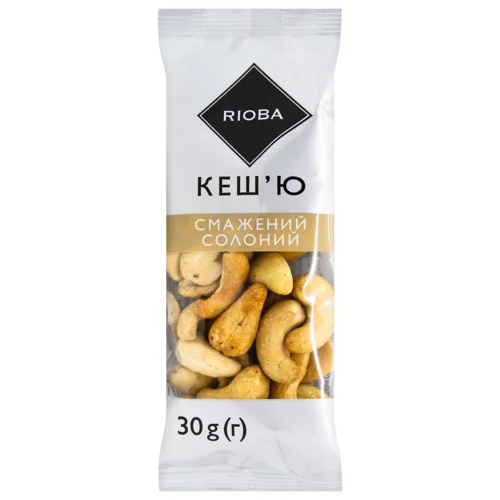 Кеш'ю Rioba смажений солоний 30г