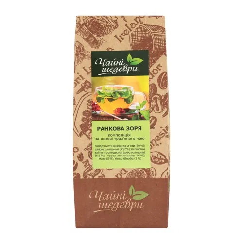 Композиція на основі трав'яного чаю Ранкова зоря Чайні шедеври кг