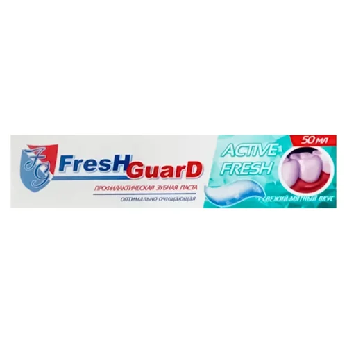 Зубна паста Fresh Guard Active Fresh 50мл