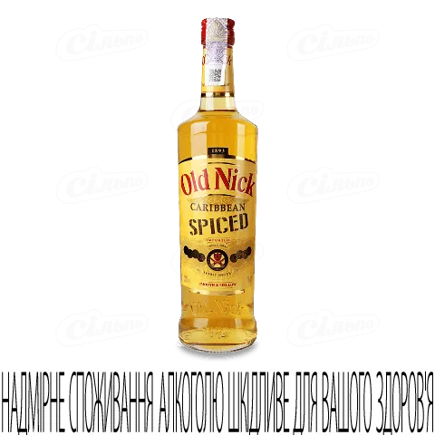 Напій на основі рому Old Nick Spiced, 0,7л