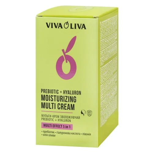 Мульти-крем для обличчя Viva Oliva Зволожуючий SPF-15 75мл