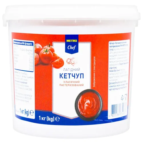 Кетчуп Metro Chef Лагідний класичний 1кг