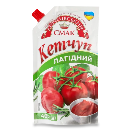 Кетчуп Лагідний, В/ґ, С/б 400г
