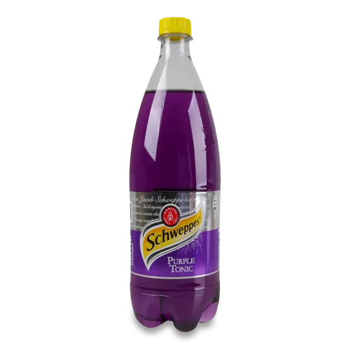 Безалкогольний Напій Сильногазований Purple Tonic Schweppes, п/пл 1л