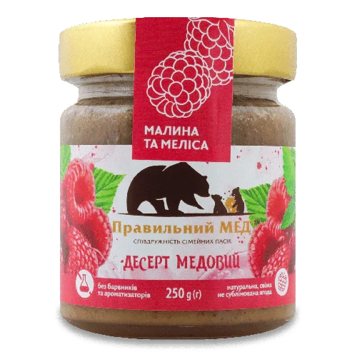 Крем-мед «Лавка традицій» «Правильний мед» з суницею, 260г