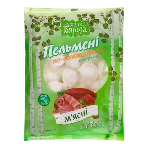 Пельмені м'ясні По-домашньому Белая Бяроза м'у 777г