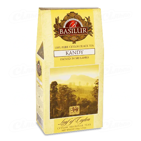 Чай чорний Basilur Kandy, 100г