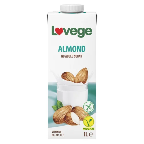 Напій Lovege Мигдальний без цукру 1л