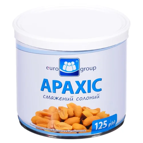 Арахіс Єврогруп солоний 125г