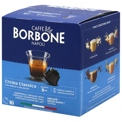 Кава Borbone Crema Classica в капсулах 16 x 6.5 г