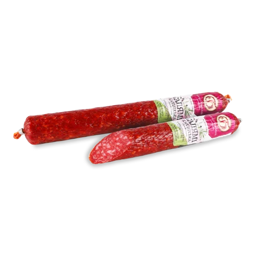 Ковбаса Салямі Карпатська З М'яса Птиці Богодухівський М'ясокомбінат Сиров'ялена, кг