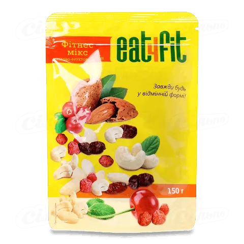 Суміш горіхово-фруктова Eat4fit Fitness mix, 150г