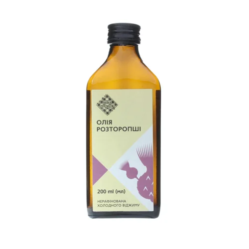 Олія Розторопші Нерафінована Холодного Віджиму, 200 мл