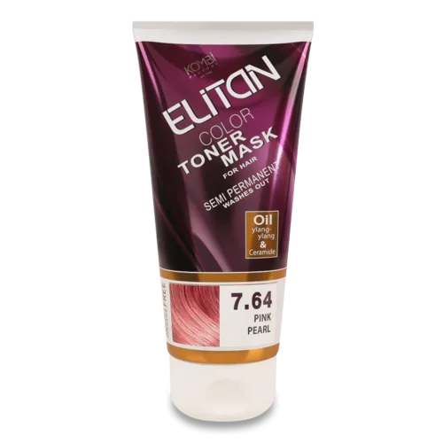 Маска Elitan 7.64 Рожева перлина тонуюча