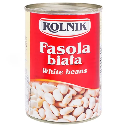 Квасоля Rolnik біла 400г