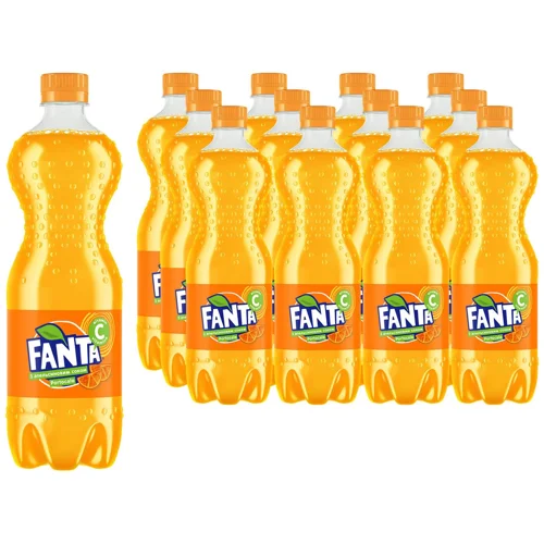 Напій газований Fanta Апельсин 0,75л 12 шт