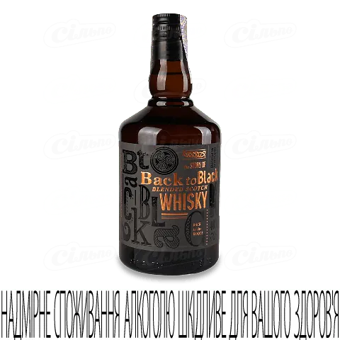 Віскі The Story of Back to Black 40% 0.7л