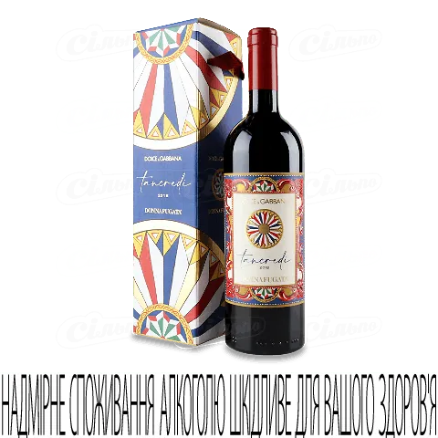 Вино Donnafugata Tancredi D&G червоне сухе, 0,75л