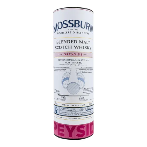 Віскі Mossburn Speyside Blended Malt Scotch Whisky