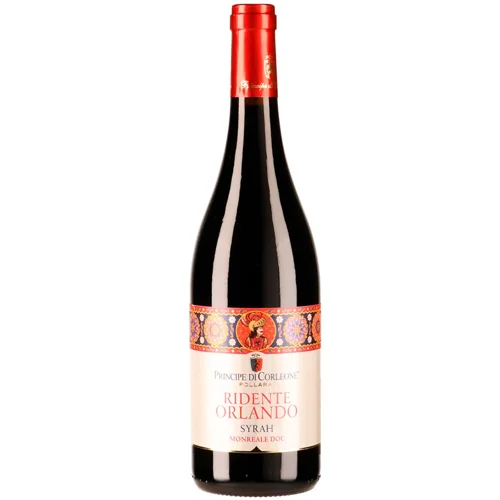 Вино Principe di Corleone Ridente Orlando Syrah червоне сухе 13% 0,75л