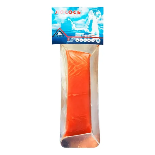 Лосось Silver Collection філе-шматок слабосолений на шкірі