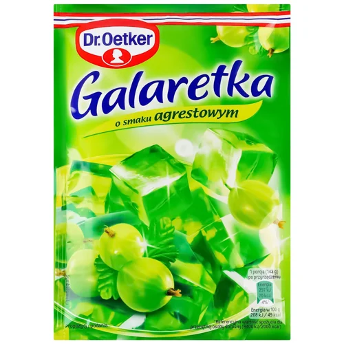 Желе Dr.Oetker Galaretka зі смаком аґрусу 72г