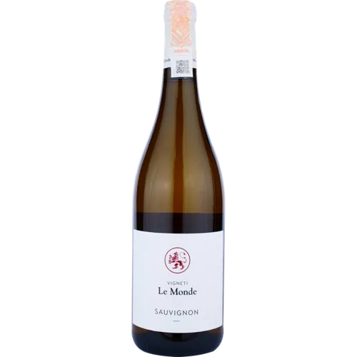 Вино Le Monde Sauvignon DOC, біле, сухе, 0,75л