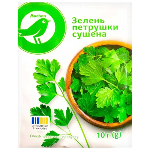 Зелень петрушки Auchan сушена 10г
