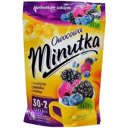 ЧАЙ В ПАК MINUTKА ЛІС ЯГ 2Г*30